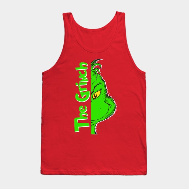 The Grinch Novelty Tank Top by HilariousDelusions